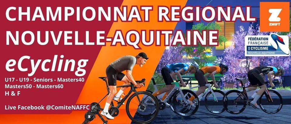 Le 24/01/24   1er championnat régional Nouvelle Aquitaine eCycling