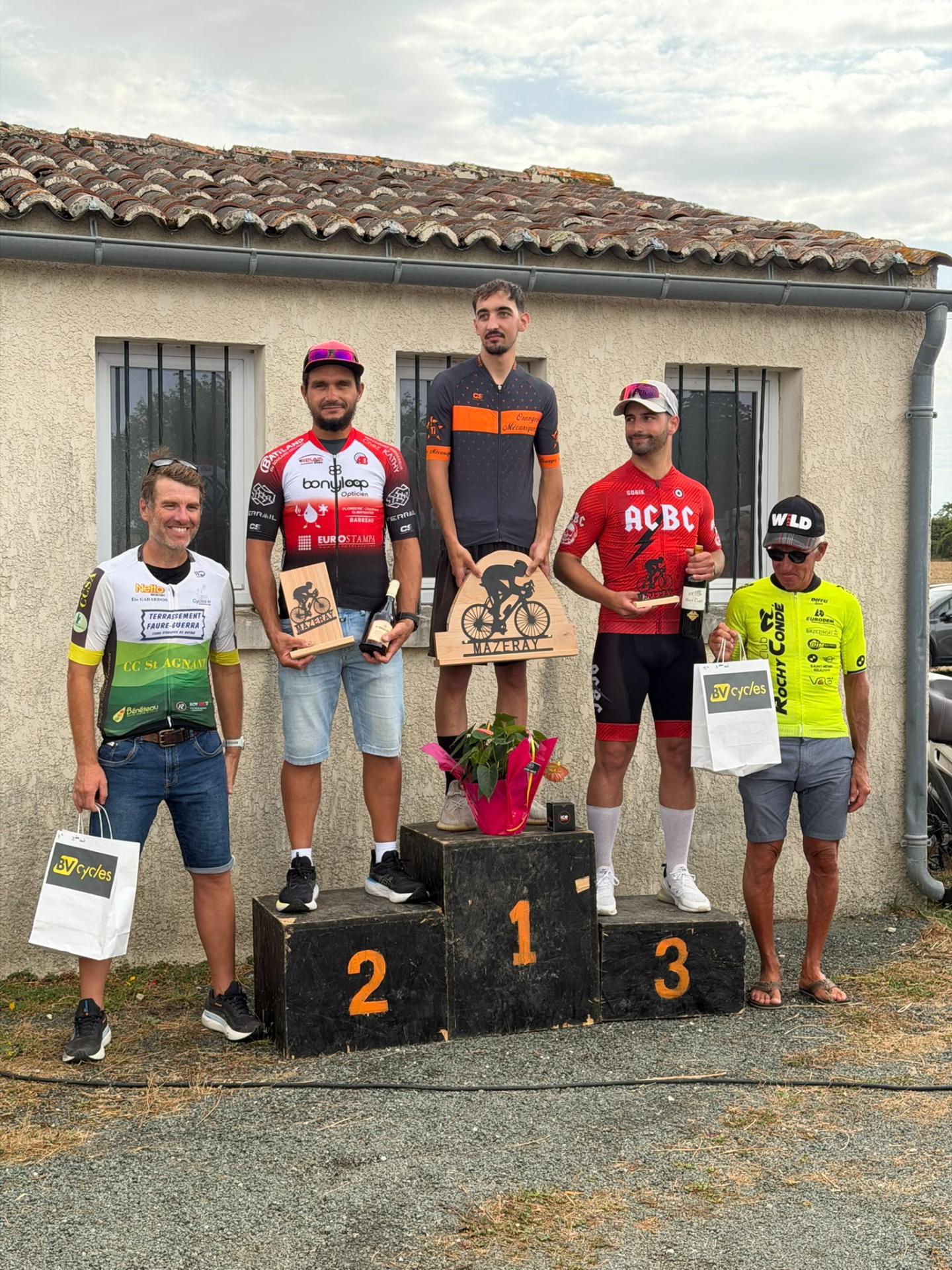 Le 09/08/26 MAZERAY(17) PRIX DE LA MUNICIPALITE  UFOLEP