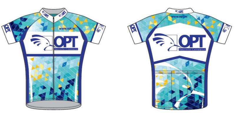 Maillot equipe cycliste opt nc