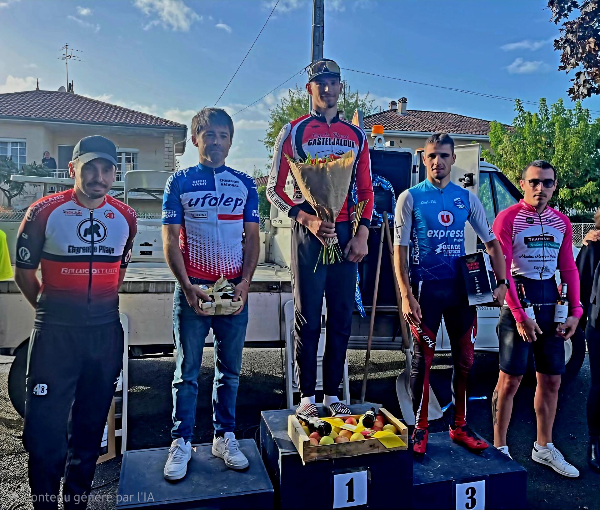 Le 04/10/25 PINEUILH(24) UFOLEP  SOUVENIR CLAUDINE ET JEAN PIERRE DELLA LIBERA